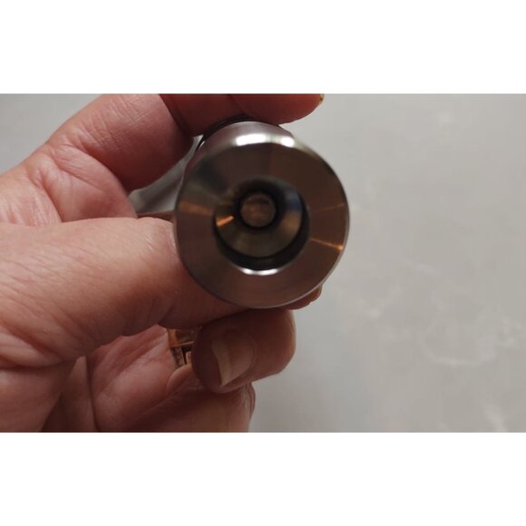 BILL HELIN | Stainless Steel Salt or Pepper Pump | Chilkat Tableware NEW - Picture 5 of 6